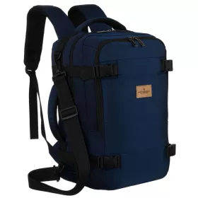    Peterson Ptn Bielik-6507 tmavomodrý batoh - WizzAir, Rianair príručná batožina 40 x 25 x 20 cm