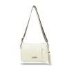  Dámska crossbody kabelka Zellia Zlb210 svetlozlatá 25 x 17 x 9 cm