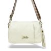  Dámska crossbody kabelka Zellia Zlb210 svetlozlatá 25 x 17 x 9 cm