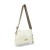  Dámska crossbody kabelka Zellia Zlb210 svetlozlatá 25 x 17 x 9 cm