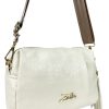  Dámska crossbody kabelka Zellia Zlb210 svetlozlatá 25 x 17 x 9 cm
