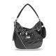  Dámska taška cez rameno Zellia 22010 Black Lacquer-Matte - Prešívaná -