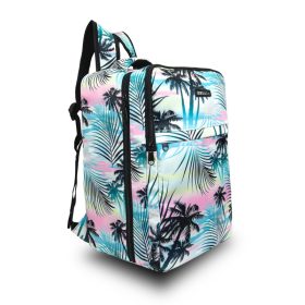    Zellia Hz-104 Y464-2 vzor palmy WizzAir Ryanair príručná batožina, batoh vodeodolný 40 x 25 x 20 cm