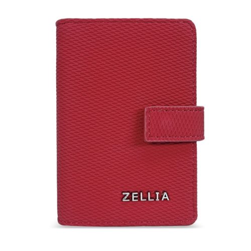  Dámske puzdro na karty Zellia Hz-128 D217 - 2181D - červené