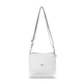    Dámska crossbody kabelka Zellia Zvn24011 biela 22 x 18 x 9 cm
