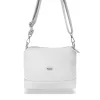  Dámska crossbody kabelka Zellia Zvn24011 biela 22 x 18 x 9 cm