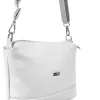  Dámska crossbody kabelka Zellia Zvn24011 biela 22 x 18 x 9 cm