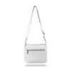  Dámska crossbody kabelka Zellia Zvn24011 biela 22 x 18 x 9 cm
