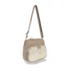  Dámska crossbody kabelka Zellia Zvn24010 v hnedo-zlatej farbe s lieskovou farbou 22 x 18 x 9 cm