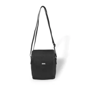    Zellia Zvn22004 dámska čierna crossbody kabelka 21 x 18 x 6 cm