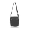  Zellia Zvn22004 dámska čierna crossbody kabelka 21 x 18 x 6 cm