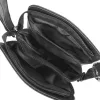  Zellia Zvn22004 dámska čierna crossbody kabelka 21 x 18 x 6 cm