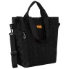  Rovicky R-Tz15605-2455 Čierna nákupná taška W04 s čiernym hadím vzorom 49 x 40 x 18 cm