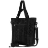  Rovicky R-Tz15605-2455 Čierna nákupná taška W04 s čiernym hadím vzorom 49 x 40 x 18 cm