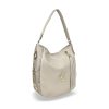 Dámska kabelka cez rameno Zellia Zlb180 béžovo-zlatá, bočná taška 34 x 27 x 11 cm