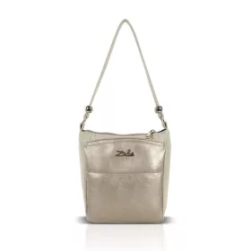   Zellia Zlb361 bézs-arany női válltáska, oldaltáska 20 x 16 x 9,5 cm