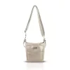 Zellia Zlb361 bézs-arany női válltáska, oldaltáska 20 x 16 x 9,5 cm