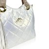 Zellia perleťová, prešívaná dámska taška cez rameno, bočná taška 37 x 33 cm
