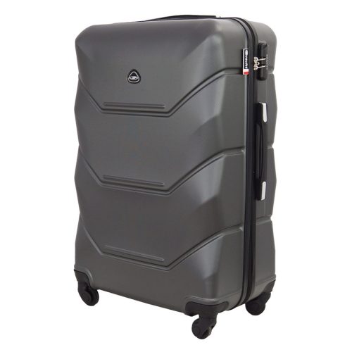  Gravitt grafitovo sivý tvrdostenný kufor 75 × 47 × 29 cm