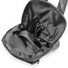 Dámska čierno-grafitovo šedá kabelka Zellia, taška cez rameno