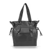 Zellia 24112 čierna dámska taška cez rameno, bočná taška 30 x 28 x 13 cm