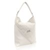  Dámska kabelka cez rameno Zellia béžová, bočná taška 40 x 30 cm