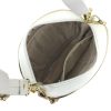 Dámska crossbody kabelka Zellia Zvn22025 v bielo-zlatej farbe 24 x 18 x 7 cm