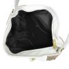  Dámska kabelka cez rameno Zellia Zlb180 v bielo-zlatej farbe, bočná taška 34 x 27 x 11 cm