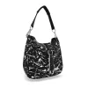  Dámska taška cez rameno Zellia 22117 čierna - list -
