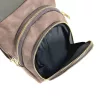  Dámsky hnedý batoh Zellia 25196 31 x 26 x 14 cm
