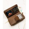 Peterson Női Pénztárca - Echo És Természetes Bőr Ptn Ps116-Hnl-2760 Brown