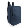  Zellia tmavomodrý batoh Vizz Air Ryanair do príručnej batožiny Hz-104 - prešívaný - vodoodpudivý 40 X 25 X 20 Cm