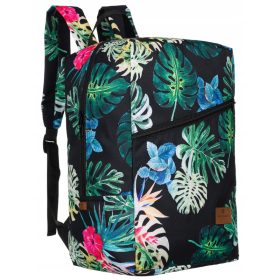    Peterson kvetinový vzor, dámsky batoh, príručná batožina 40×25×20 cm