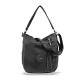  Čierna dámska taška cez rameno Zellia 34 × 27 cm