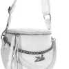  Dámska kabelka cez rameno Zellia 23050 biela, bočná taška 23 x 23 x 11 cm