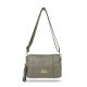  Dámska crossbody kabelka Zellia Zlb210 v béžovej farbe 25 x 17 x 9 cm