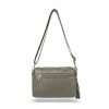  Dámska crossbody kabelka Zellia Zlb210 v béžovej farbe 25 x 17 x 9 cm