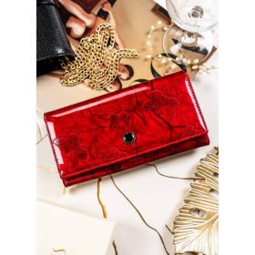    Dámska kožená peňaženka Peterson červená 19 x 10 x 3,5 cm