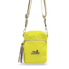  Dámska bočná taška Zellia žltá, 21 × 16 cm