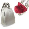  Dámsky batoh Zellia Hz-119 v ecru-zlatej farbe 33 x 25 x 14 cm