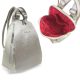  Dámsky batoh Zellia Hz-119 v ecru-zlatej farbe 33 x 25 x 14 cm