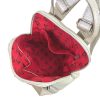  Dámsky batoh Zellia Hz-119 v ecru-zlatej farbe 33 x 25 x 14 cm