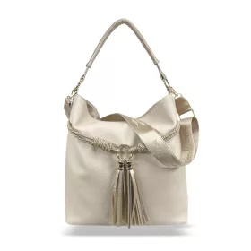    Zellia 25019 béžová dámska taška cez rameno 34 x 31 x 12 cm