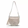 Zellia 21028 Pantera taupe-bézs női patkótáska 23 x 11 cm