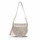 Zellia 21028 Pantera taupe-bézs női patkótáska 23 x 11 cm