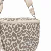 Zellia 21028 Pantera taupe-bézs női patkótáska 23 x 11 cm