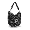  Dámska taška cez rameno Zellia Zlb312 čierna - Leaf -