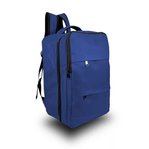  Batoh Zellia Hz-103 so vzorom, tmavomodrý - 40 x 25 x 20 cm