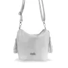 Zellia ZLB391 ezüst női oldaltáska 23 x 22 x 13,5 cm