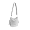 Zellia ZLB391 ezüst női oldaltáska 23 x 22 x 13,5 cm